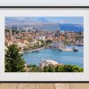 Split Croatia Adriatic Harbour View — fine art photograph