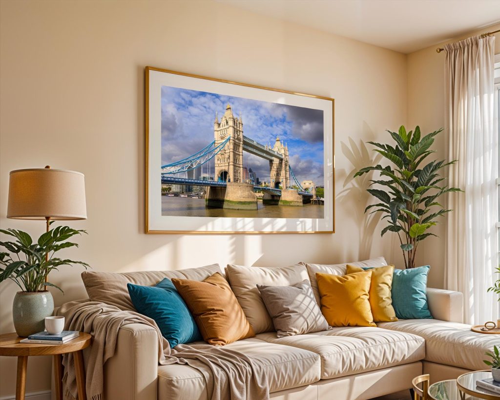 Tower Bridge rises above the River Thames in this atmospheric view of one of London’s most recognisable landmarks – view 4
