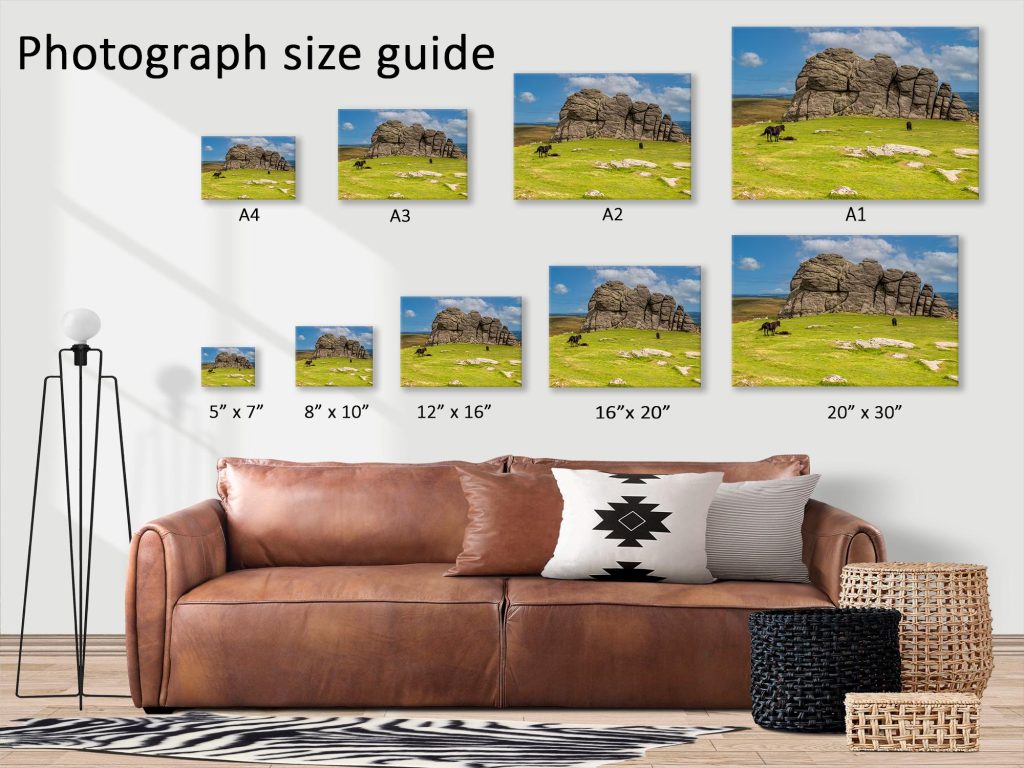 Haytor Rocks rise above the open landscape of Dartmoor – view 3