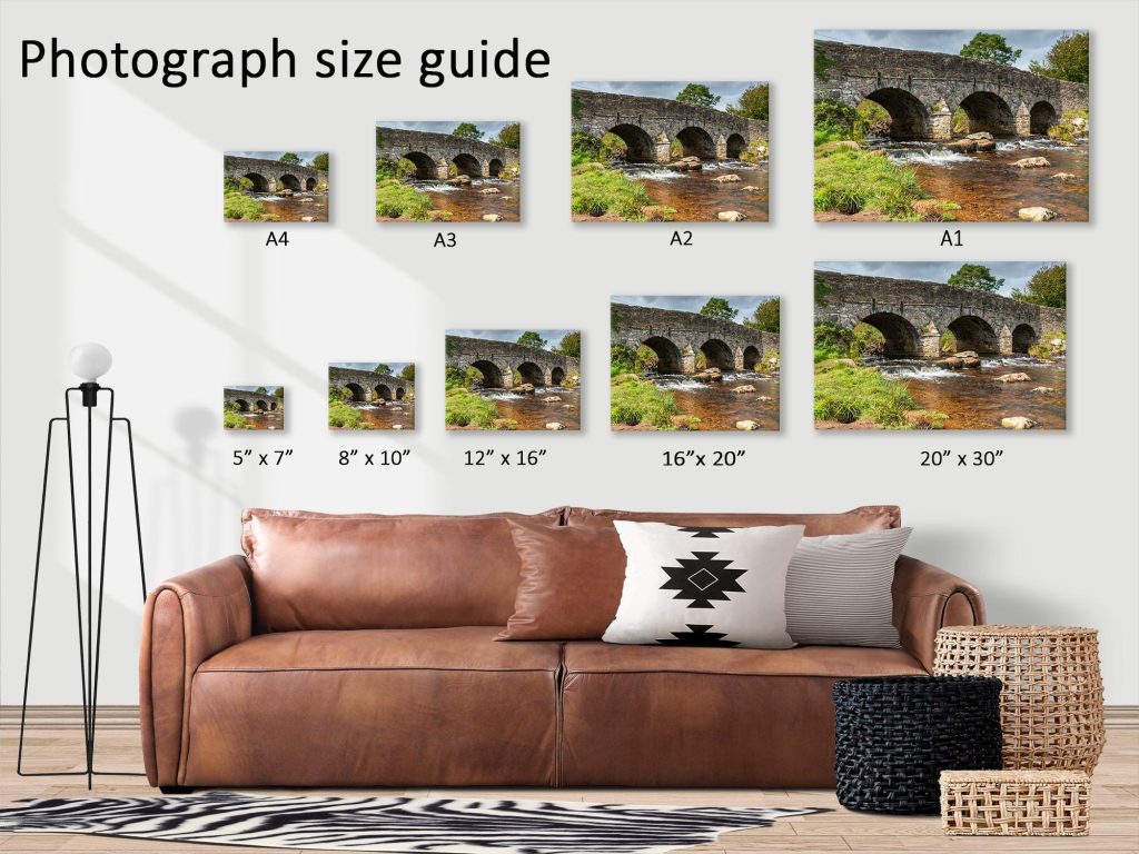 The ancient stone bridge at Postbridge spans the East Dart River in the centre of Dartmoor – view 3