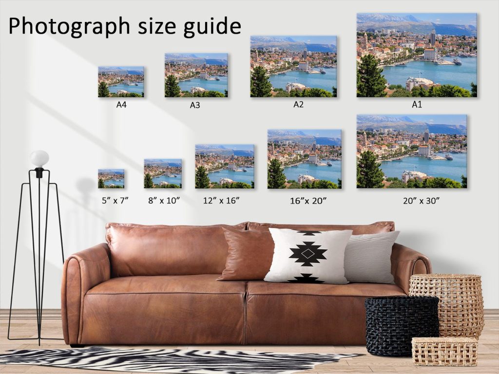 Split Croatia Adriatic Harbour View — fine art photograph – view 3