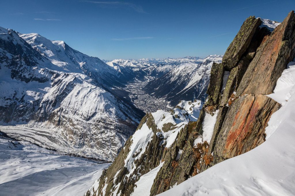 Chamonix and Mont Blanc Alps Mountain, France — fine art photograph – view 2