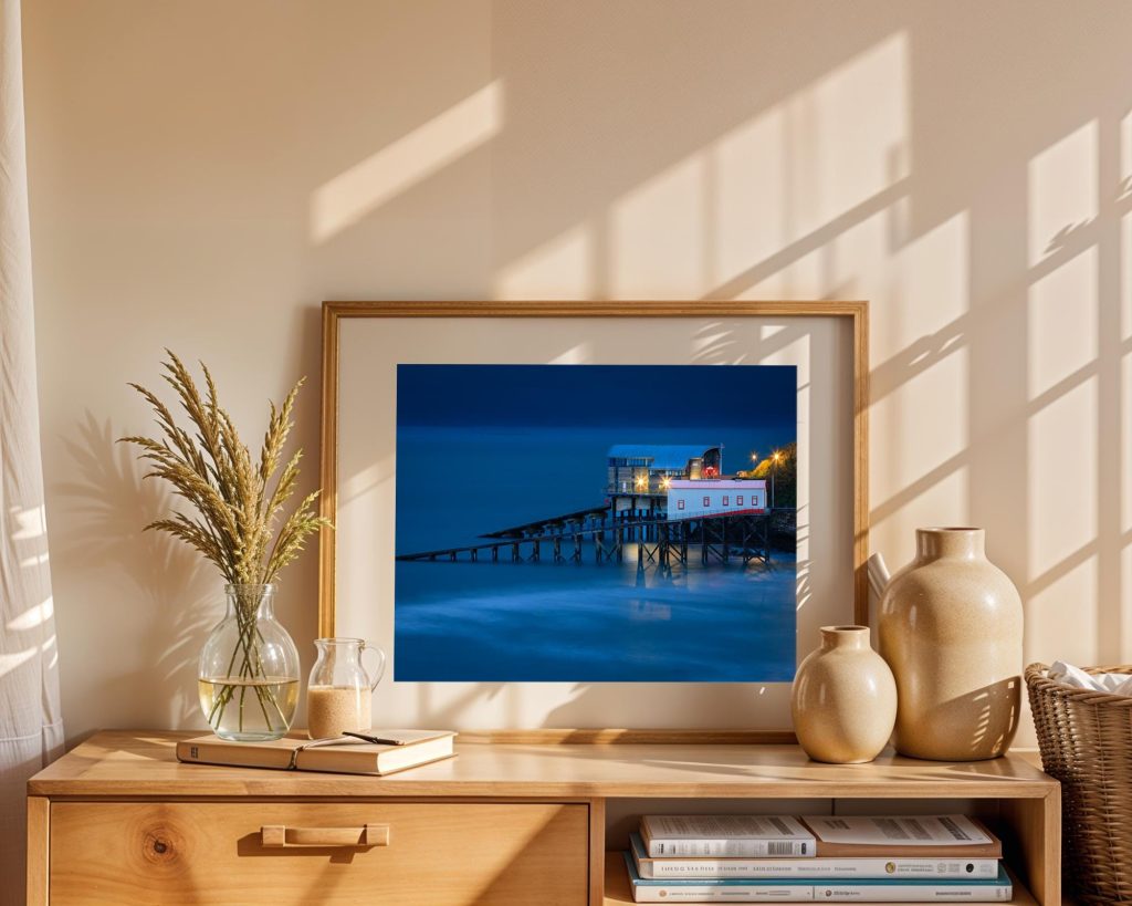 The former Tenby Lifeboat Station stands above the harbour as evening settles over Pembrokeshire, Wales – view 5