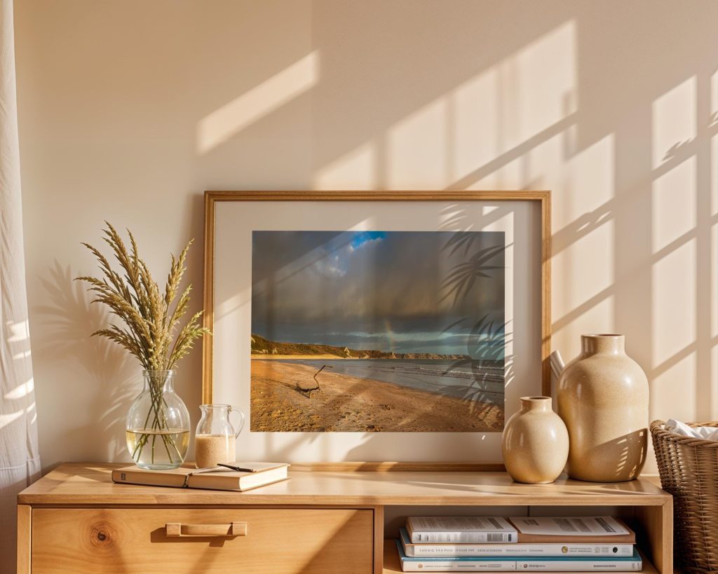 Oxwich Bay stretches across the Gower Peninsula in this atmospheric coastal photograph – view 5
