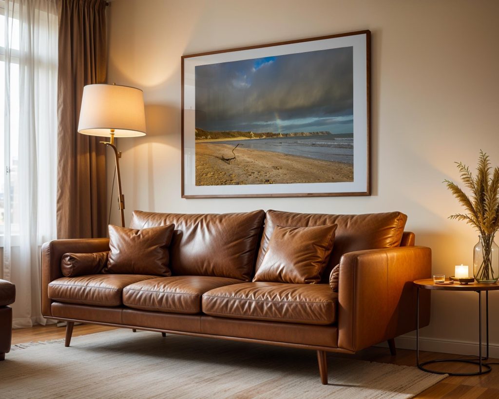 Oxwich Bay stretches across the Gower Peninsula in this atmospheric coastal photograph – view 8