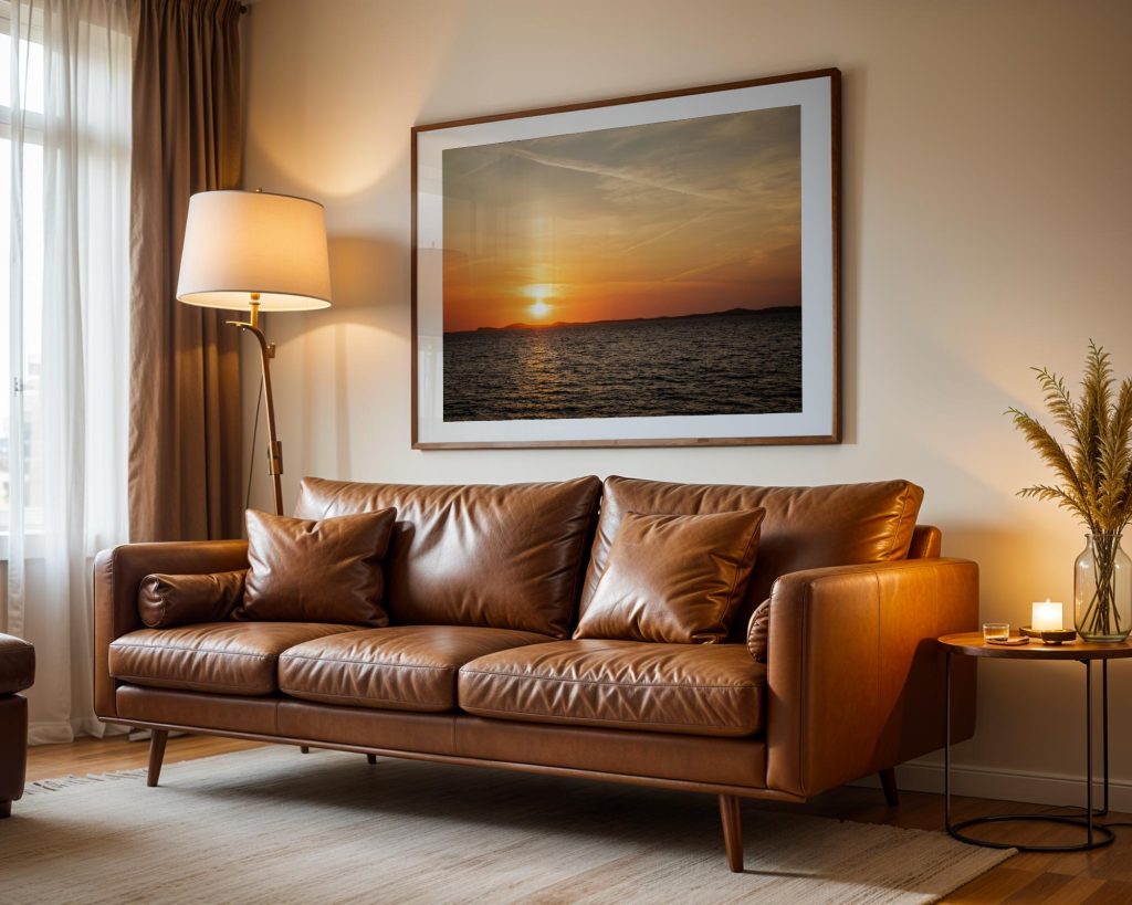 A golden summer sunset settles over the Pembrokeshire coast, Wales – view 3