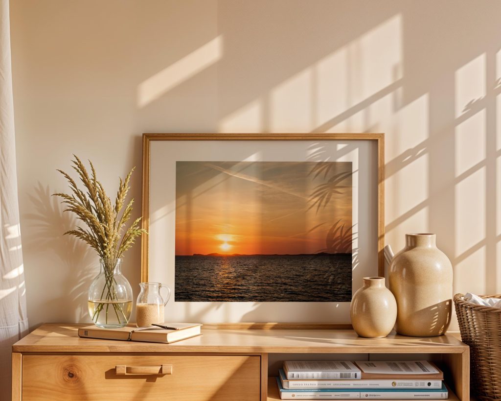A golden summer sunset settles over the Pembrokeshire coast, Wales – view 7