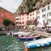 Limone old harbour print