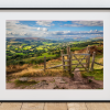 Peak District gate